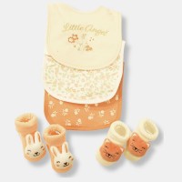 nursery,time,bib,boot,set,baby,bibs,bunny,cat