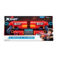 игри,и,технологии,всички,игри,и,играчки,x,shot,excel,micro,2.0,&amp;,excel,reflex,6,twin,pack,blaster,(24,darts),by,zuru,24,dart