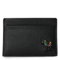 paul,smith,zebra,leather,card,holder,black