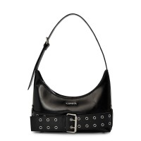 чанта,за,през,рамо,всички,чанти,аксесоари,на,разпродажба,kangol,women's,buckle,shoulder,bag,black
