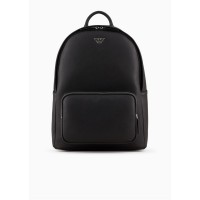 раница,всички,чанти,аксесоари,на,разпродажба,emporio,armani,men's,regenerated,saffiano,leather,round,backpack,black