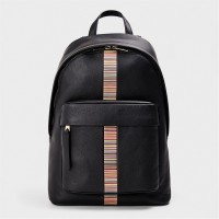 всички,чанти,paul,smith,leather,backpack,black