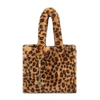 всички,чанти,biba,biba,faux,fur,tote,bag,leopard
