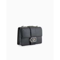 armani,exchange,messenger,bag,black