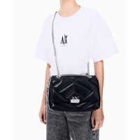 armani,exchange,messenger,bag,black