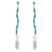 бижутерия,аксесоари,на,разпродажба,all,we,are,all,we,quilla,drop,ld99,silver,turquois