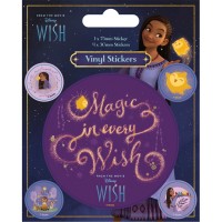 канцеларски,принадлежности,учебни,помагала,скейтборд,disney,wish,sticker,jn99,purple