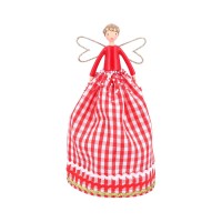 коледни,опаковки,и,декорации,аксесоари,на,разпродажба,gisela,graham,gisela,tree,topper,4,99,gingham