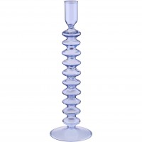 аксесоари,на,разпродажба,arti,casa,spiral,candle,holder,blue