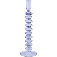 arti,casa,spiral,candle,holder,blue