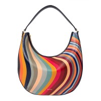 чанта,всички,чанти,paul,smith,leather,swirl,hobo,bag,multi