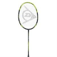 dunlop,smash,badminton,racket,black,yellow