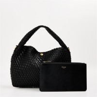 всички,чанти,dune,london,dune,woven,hobo,bag,ld53,black