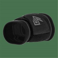 shock,doctor,knit,wrist,sleeve,with,strap,black