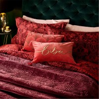 аксесоари,на,разпродажба,biba,biba,embellished,script,cushion,mineral,red