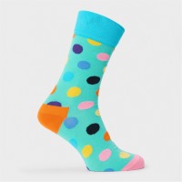 чорапи,на,разпродажба,всички,чорапи,happy,socks,big,dot,sk,99,turquoise