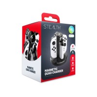 игри,и,технологии,stealth,nintendo,switch,2,joy,con,magnetic,quad,charging,dock,multi