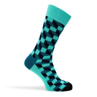 чорапи,на,разпродажба,всички,чорапи,аксесоари,на,разпродажба,happy,socks,filled,optic,sk,99,turquoise