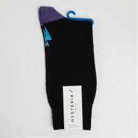 чорапи,на,разпродажба,всички,чорапи,happy,socks,gina,mid,high,99,black