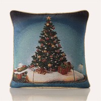 alan,symonds,spruce,tapestry,christmas,cushion,multicolour