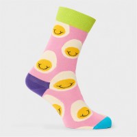 чорапи,на,разпродажба,всички,чорапи,happy,socks,smile,eggs,sk,99,pink