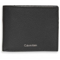 портмоне,портфейли,и,портмонета,мъжки,чанти,и,портмонета,аксесоари,на,разпродажба,calvin,klein,foil,embossed,bifold,leather,wallet,black