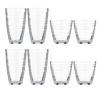 ravenhead,essentials,swritl,tumbler,set,8,piece,clear