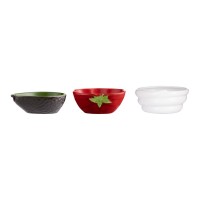 аксесоари,на,разпродажба,typhoon,world,foods,set,of,3,fajita,dip,bowls,multi