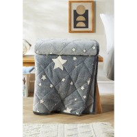 homelife,glow,in,the,dark,star,weighted,blanket,3kg,grey