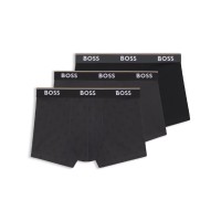 боксерки,мъжко,бельо,boss,3,pack,of,power,design,trunks,multi,colour