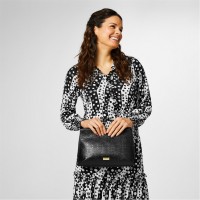 всички,чанти,biba,biba,leather,filigree,embossed,clutch,bag,black