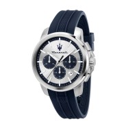 часовник,часовници,maserati,successo,watch,blue,silver