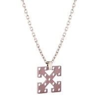 аксесоари,на,разпродажба,off,white,industrial,arrow,pendant,necklace,silver,beige