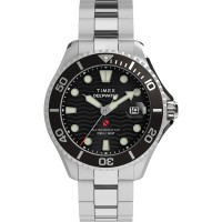 часовници,timex,timex,deepwater,sn62,black,silver