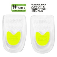 slazenger,gel,heel,cups,yellow