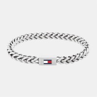 бижутерия,tommy,hilfiger,tommy,hilfiger,men’s,chain,bracelet,silver