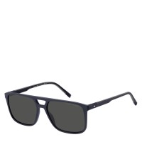 tommy,hilfiger,men,s,angular,square,sunglasses,blue,grey
