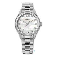 часовник,часовници,аксесоари,на,разпродажба,timex,timex,legacy,watch,white,silver