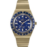 часовник,часовници,timex,women's,analogue,quartz,watch,blue,gold