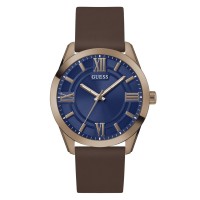 часовник,бижутерия,часовници,аксесоари,на,разпродажба,guess,men's,elliot,analogue,quartz,watch,blue,brown