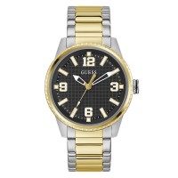 часовник,часовници,guess,varsity,watch,black,metallics