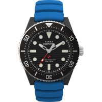 timex,men,s,deep,water,meridian,water,resistant,analogue,quartz,watch,black,silver
