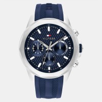 часовник,часовници,tommy,hilfiger,tommy,hilfiger,mens,watch,blue,silver