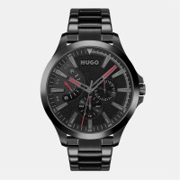 часовник,часовници,hugo,gents,hugo,#leap,bracelet,watch,black,black
