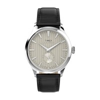 timex,waterbury,wtch,sn71,white,silver