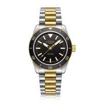 часовник,бижутерия,часовници,rotary,men's,analogue,quartz,watch,two,tone,gold