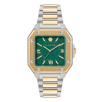 часовник,часовници,philipp,plein,rock,couture,watch,green,two,tone