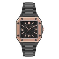 часовник,часовници,philipp,plein,rock,couture,watch,black,two,tone