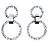 аксесоари,на,разпродажба,swarovski,dextera,hoop,earrings,rhodium