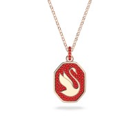 аксесоари,на,разпродажба,swarovski,swan,necklace,rose,gold